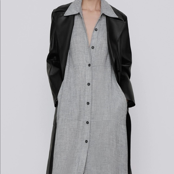 Zara Shirt Dress - Picture 2 of 9